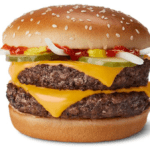 Keto Customized 1-4 Quarter Pounder Patties with Cheese (740-1,220 Cal. 4g-7g Carbs, 1g Sugar)
